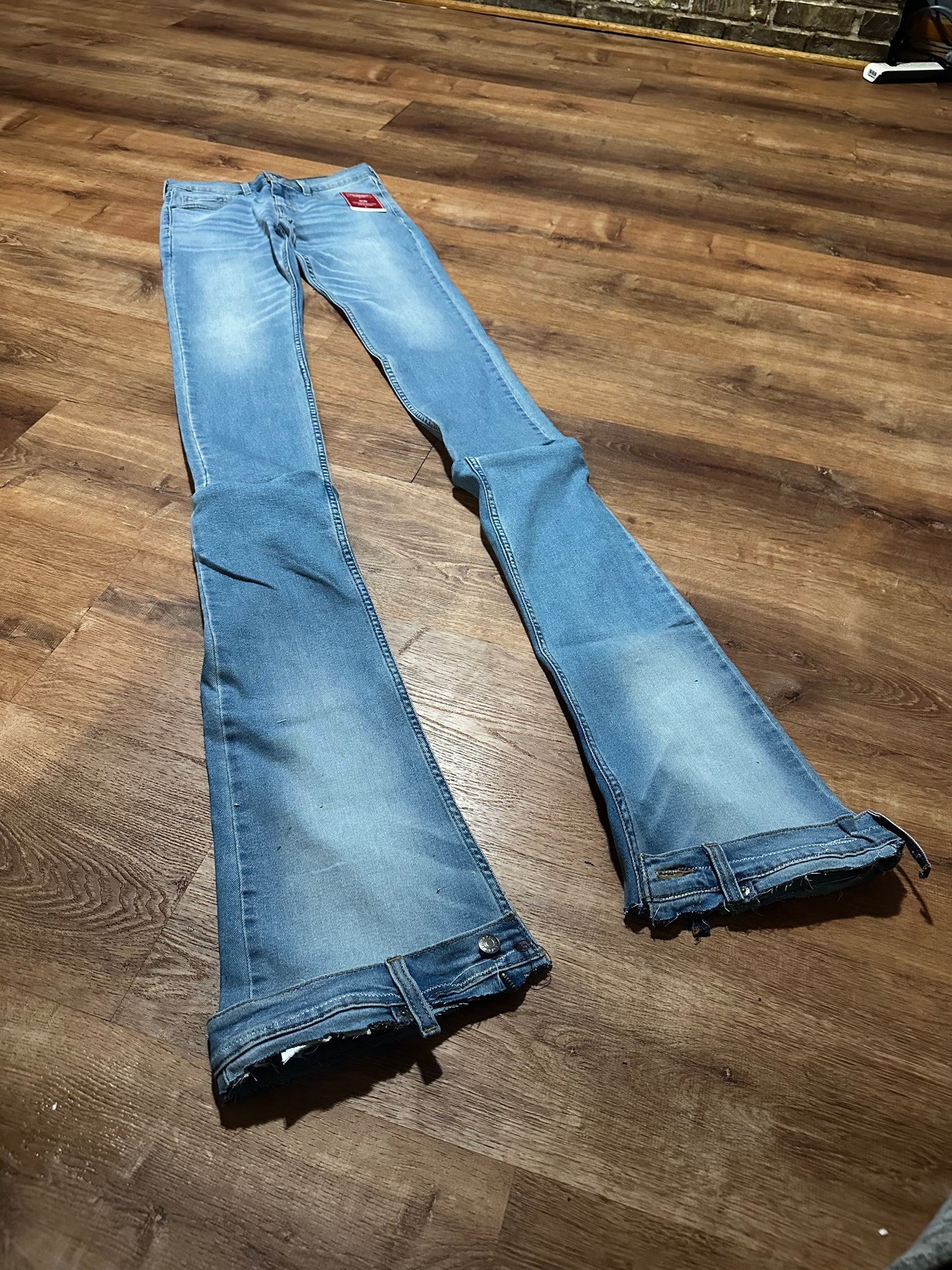 Blue Buckled Jeans